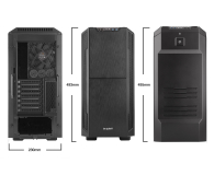 BE QUIET! SILENT BASE 600 Black Window BGW06 - 264002 - zdjęcie 5